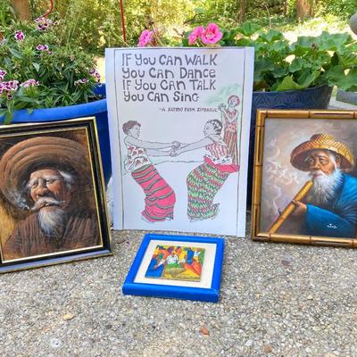 LOT 73: Collection of Art - Signed Oil Paintings and More