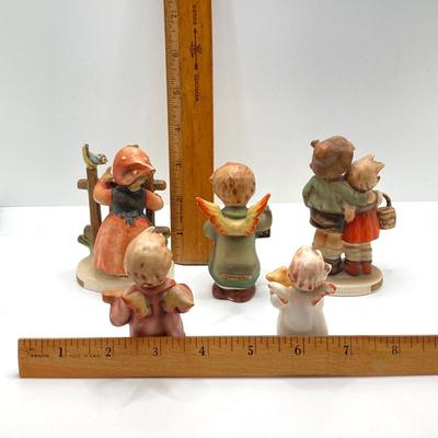 LOT 78: Collection of Five Goebel / Hummel Figurines - Goodnight and More