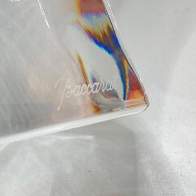 LOT 79: Stunning Baccarat France Crystal Horse Head with Box