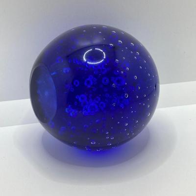 LOT 81: Pair of Art Glass Paper Weights