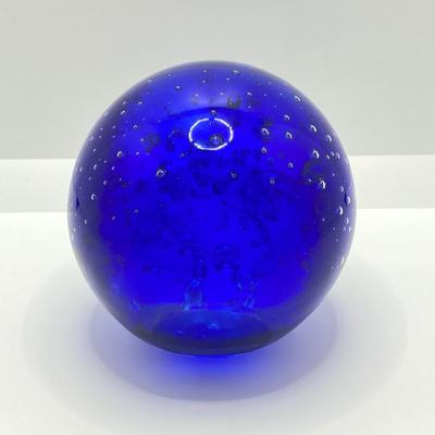 LOT 81: Pair of Art Glass Paper Weights