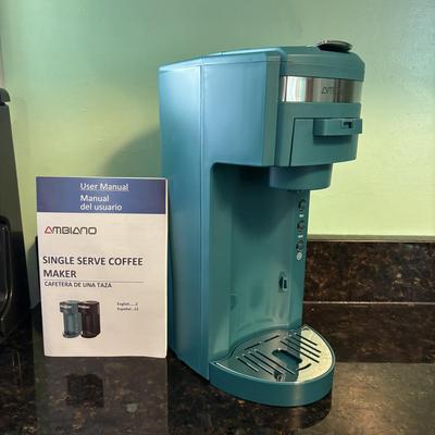 LOT 84: Kitchen Appliances: Ambiano Single Server Coffee Maker, Miiler 2-Slice Retro Toaster & Dash Mini Pizzelle Maker
