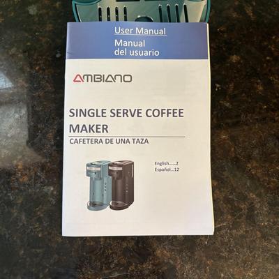 LOT 84: Kitchen Appliances: Ambiano Single Server Coffee Maker, Miiler 2-Slice Retro Toaster & Dash Mini Pizzelle Maker