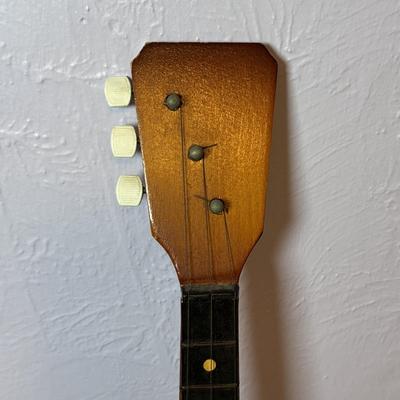 LOT 94: Vintage Russian Balalaika (3-String Lute) Instrument