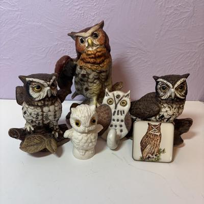 LOT 95: Owl Collection: Royal Crown, Goebel, HOMCO