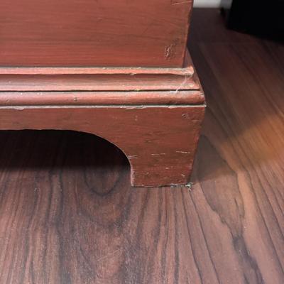 LOT 101: Primitive Blanket Chest