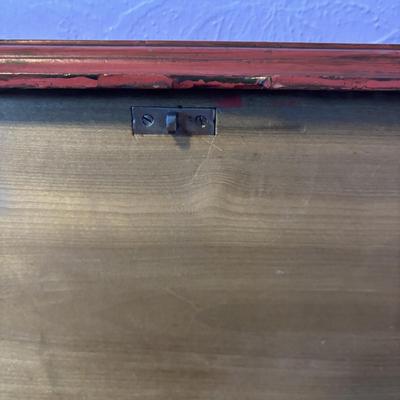 LOT 101: Primitive Blanket Chest