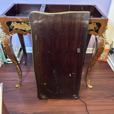 LOT 103: Vintage Ornate French Style Game Table