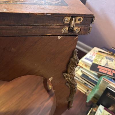 LOT 103: Vintage Ornate French Style Game Table