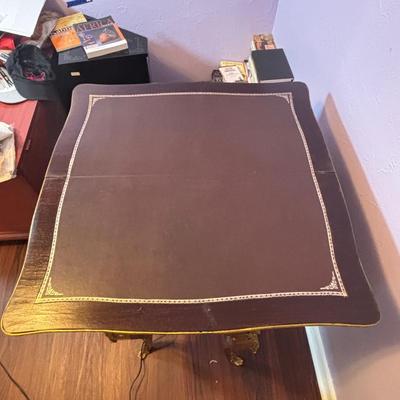 LOT 103: Vintage Ornate French Style Game Table