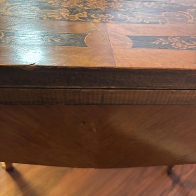 LOT 103: Vintage Ornate French Style Game Table