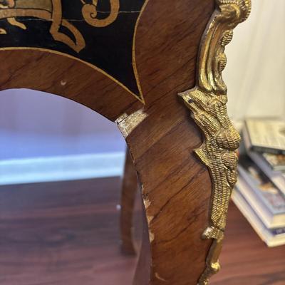LOT 103: Vintage Ornate French Style Game Table