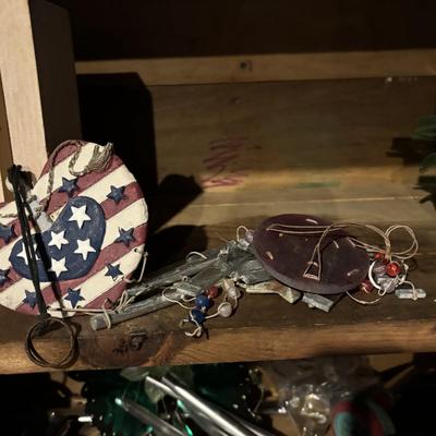 LOT 104: Garage Garden Supplies and More Cabinet Cleanout