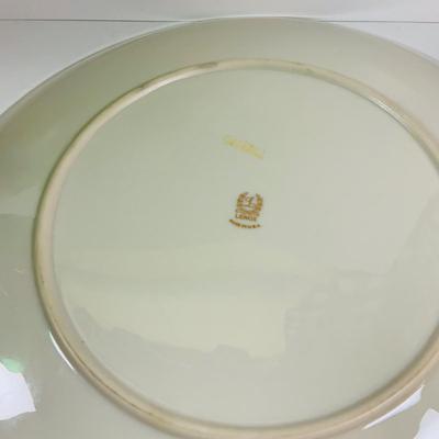 LOT 110: For a Festive Holiday Table, Lenox 10” Serving Bowl and Platter, Red and Green Noel Crystal Flutes, Holiday Plates, Tumblers,...
