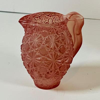 LOT 117: Collection Of Colored Art Glass Pieces Including Fenton Temple Bell, Rabbit on a Nest, Moser Pink Power Jar and More