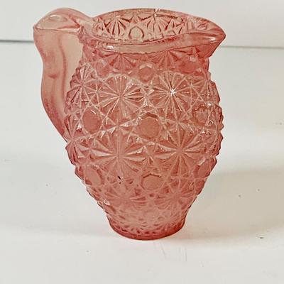 LOT 117: Collection Of Colored Art Glass Pieces Including Fenton Temple Bell, Rabbit on a Nest, Moser Pink Power Jar and More