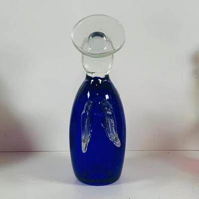 LOT 119: Collection of Hand Blown Art Glass Angels and Other Holiday Holiday Decor