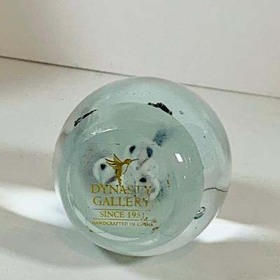 LOT 119: Collection of Hand Blown Art Glass Angels and Other Holiday Holiday Decor