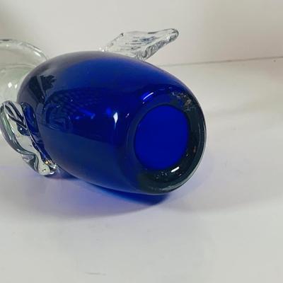 LOT 119: Collection of Hand Blown Art Glass Angels and Other Holiday Holiday Decor