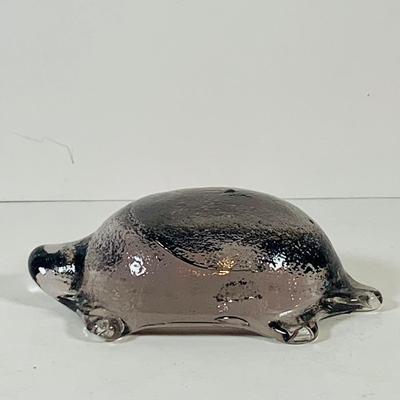 LOT 121: Set of Two (2) Antique Hand Made Glass Turtles and a Glass Frog