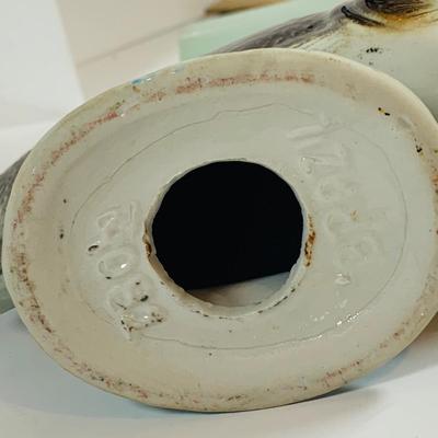 LOT 124: Something Fishy Aquatic Inspired Collection Including a Ceramic Fish Made In Brazil, Art Glass Shell, Two (2) Etched Sea Shells...