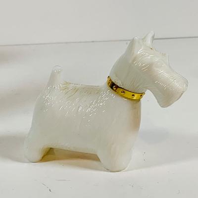 LOT 127: Assorment of Dog Figures, Banks, and More