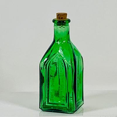 LOT 129: Collection of Wheaton Miniature Glass Bottles with Corks