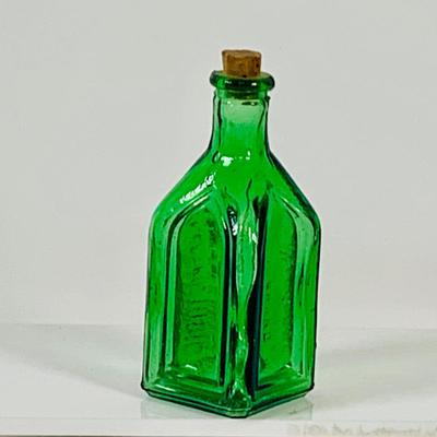 LOT 129: Collection of Wheaton Miniature Glass Bottles with Corks