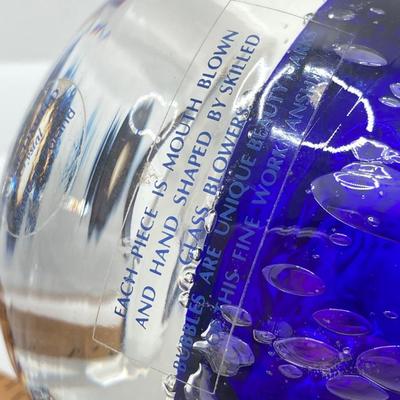 LOT 163: Hand Blown Unique Glass Paperweights