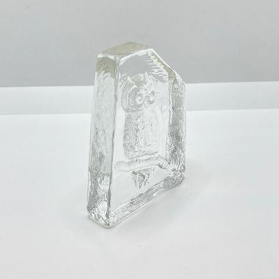 LOT 165: Owl Art Glass - Pair of Blenko Style and More