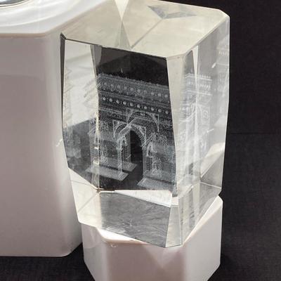 LOT 169: Etched / Carved Glass and Acrylic Collection