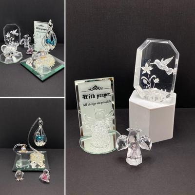LOT 172: Crystal / Glass / Acrylic Miniature Collection - Swarovski and More