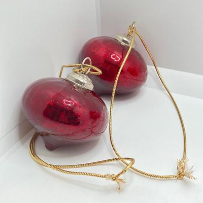 LOT 176: Art Glass Ornament Collection - Midwest Kugel and More