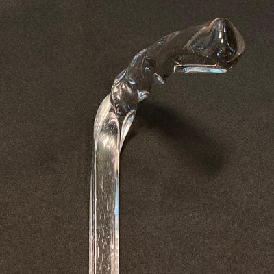 LOT 182: Vintage One of a Kind Handcrafted Glass Cane