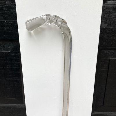 LOT 182: Vintage One of a Kind Handcrafted Glass Cane