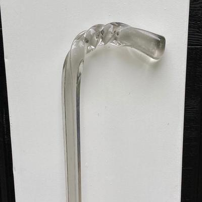 LOT 182: Vintage One of a Kind Handcrafted Glass Cane