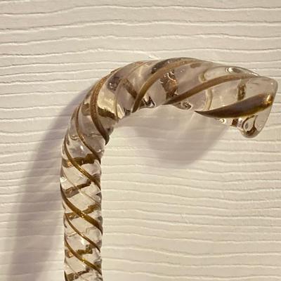 LOT 184: Gorgeous Handcrafted One of a Kind Art Glass Cane