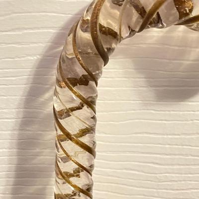 LOT 184: Gorgeous Handcrafted One of a Kind Art Glass Cane