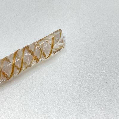 LOT 184: Gorgeous Handcrafted One of a Kind Art Glass Cane