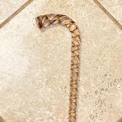 LOT 184: Gorgeous Handcrafted One of a Kind Art Glass Cane