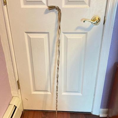 LOT 185: Vintage Twisted Art Glass Cane