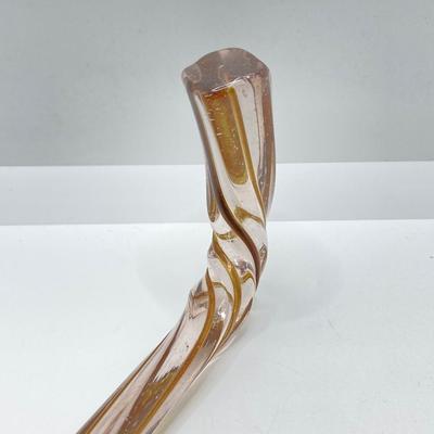 LOT 185: Vintage Twisted Art Glass Cane
