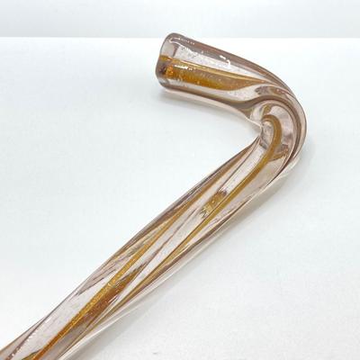 LOT 185: Vintage Twisted Art Glass Cane