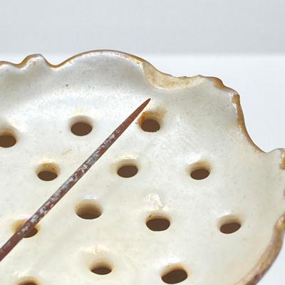LOT 188: Prussia RS Hat Pin Holder with Collection of Vintage Hat Pins