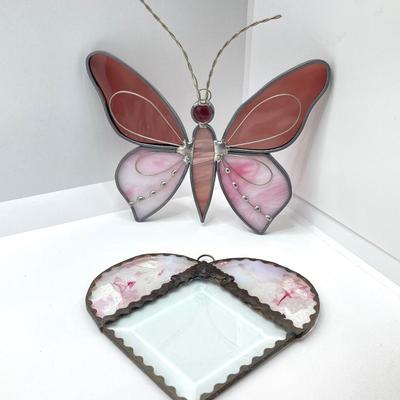 LOT 189: Collection of Stained Glass and Ornaments