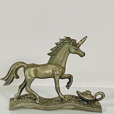 LOT More to Heaven and Earth Collection of Cresent Moon Glass Perfume Bottles, Glass Orb Paperweight, Pryamid, Unicorns and More