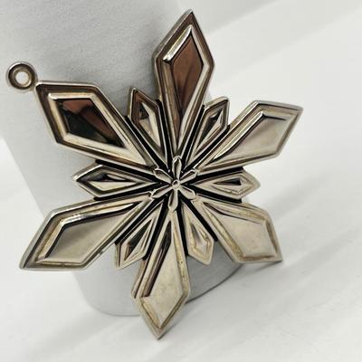 LOT 207J: Sterling Gorham Holiday Ornament