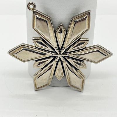 LOT 207J: Sterling Gorham Holiday Ornament