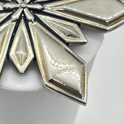LOT 207J: Sterling Gorham Holiday Ornament