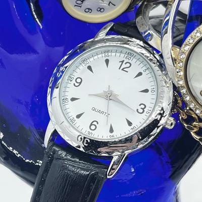 LOT 209J: 10K Gold Filled Ladies Bulova Watch, Vintage 17 Jewel Watch, Goldtone Pocket Watch Chain and More!